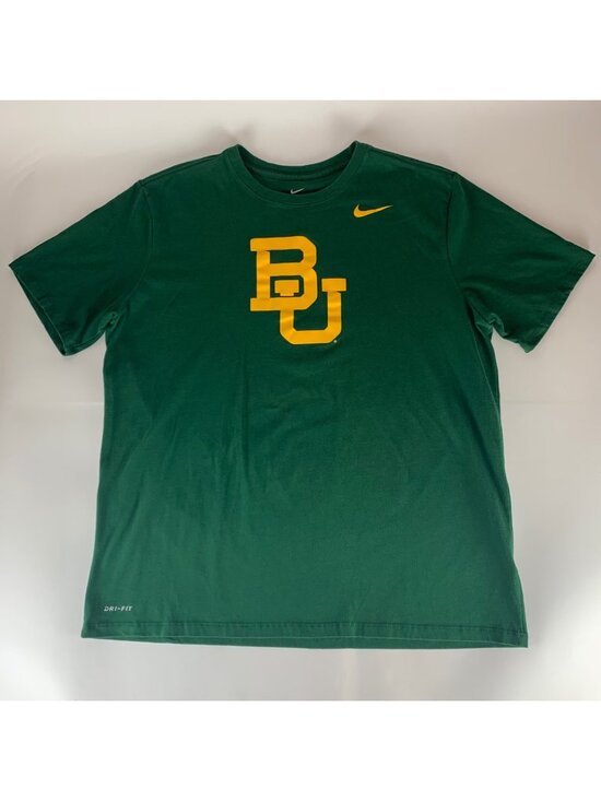 Nike Other - Baylor Bears NCAA Green Nike Dri Fit Short Sleeve Crewneck Shirt Mens XL